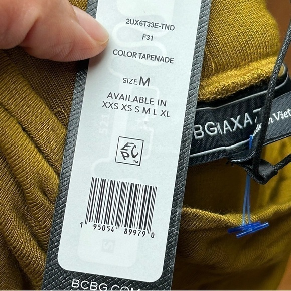 BCBGMAXAZRIA revolve Knit Asymmetrical Top - Picture 6 of 9